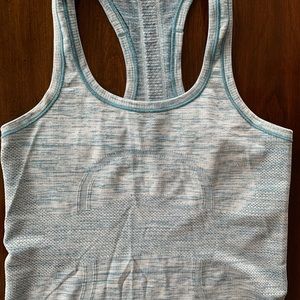 Lululemon blue running tank